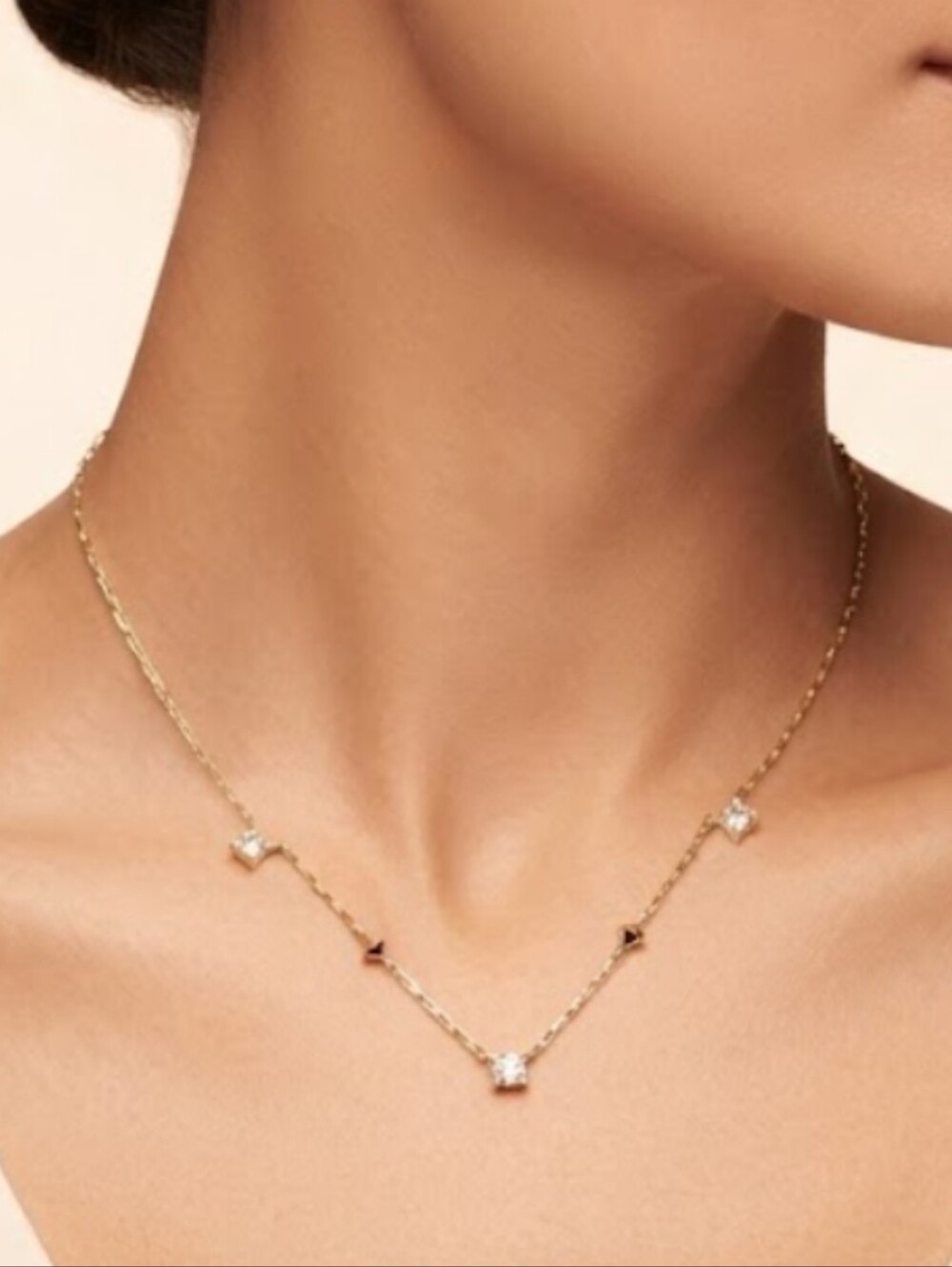 Kendra Scott Jada Gold Crystal Strand Necklace-Women's Jewelery NWT
